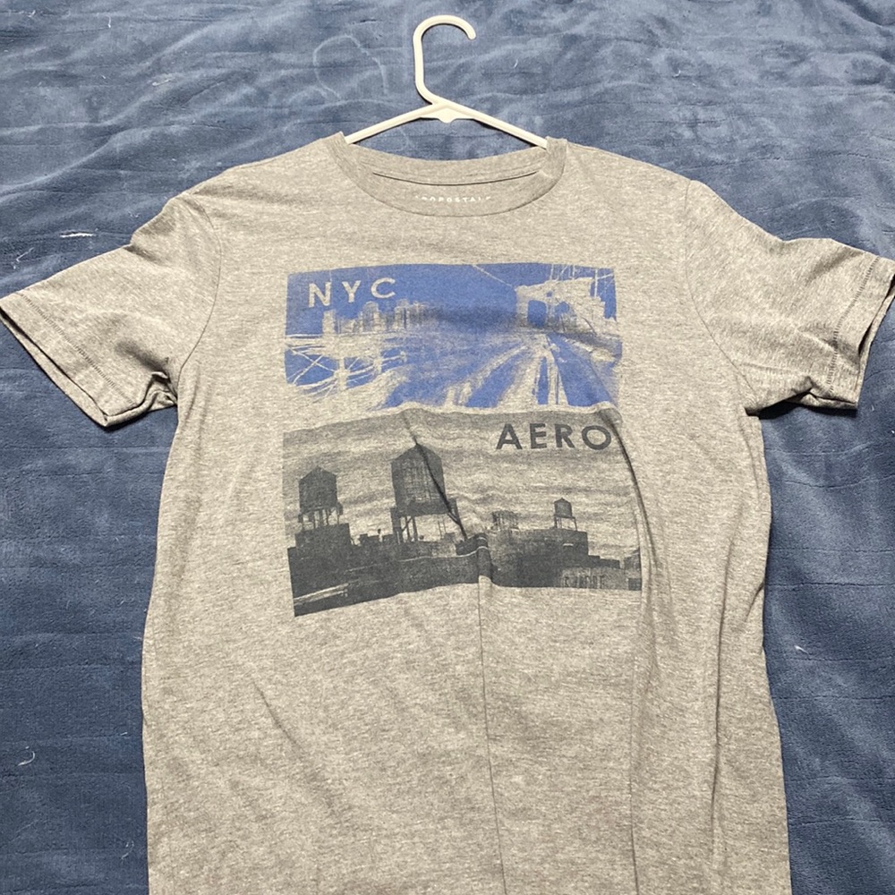 NYC Aeropostale tshirt grey